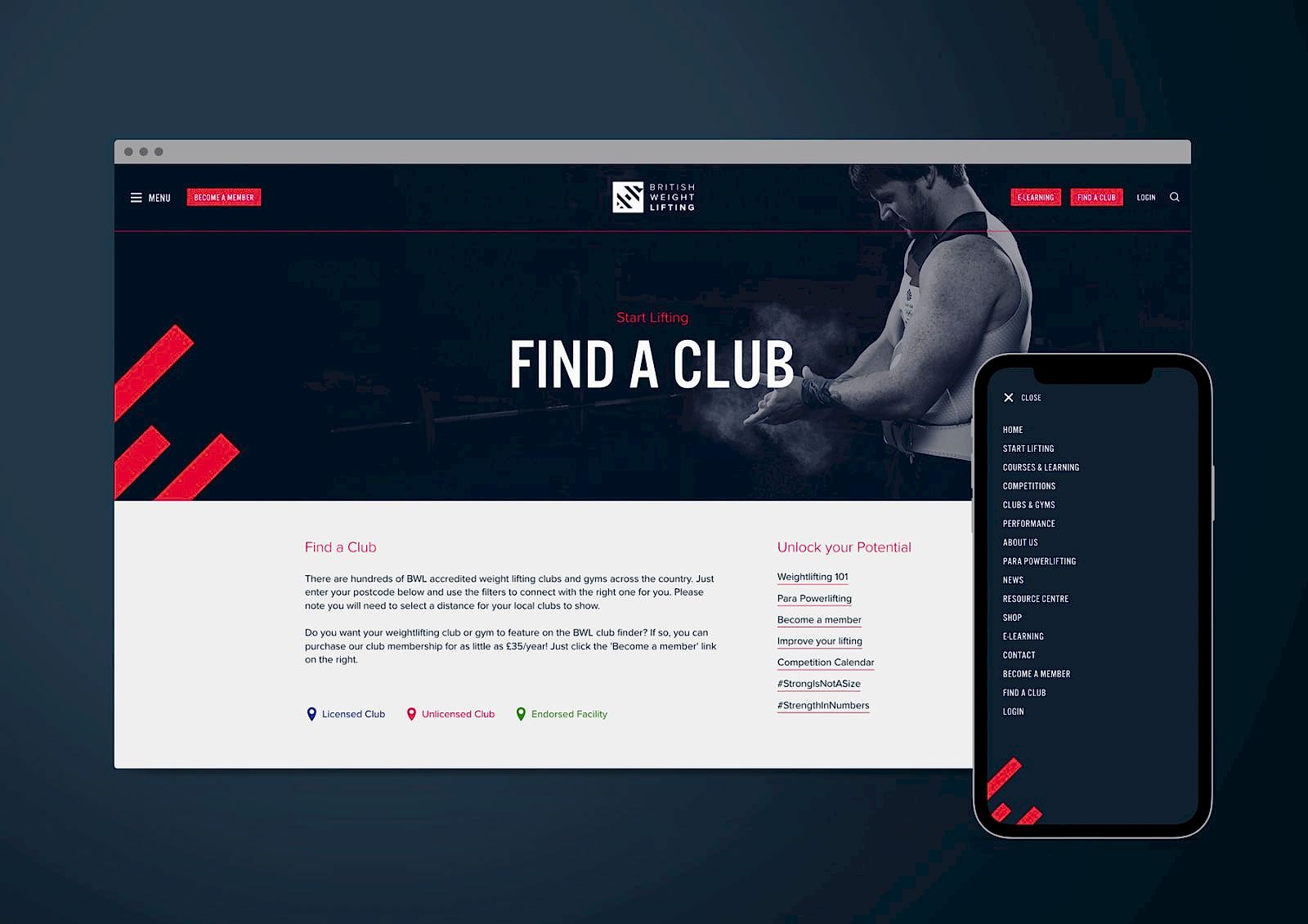 NGB Sport Website Find a Club