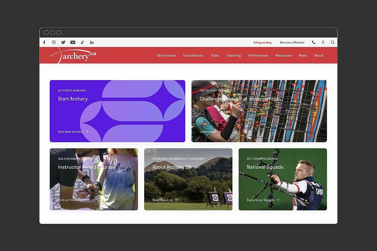 93ft Design Website Archery GB SEO Specialists