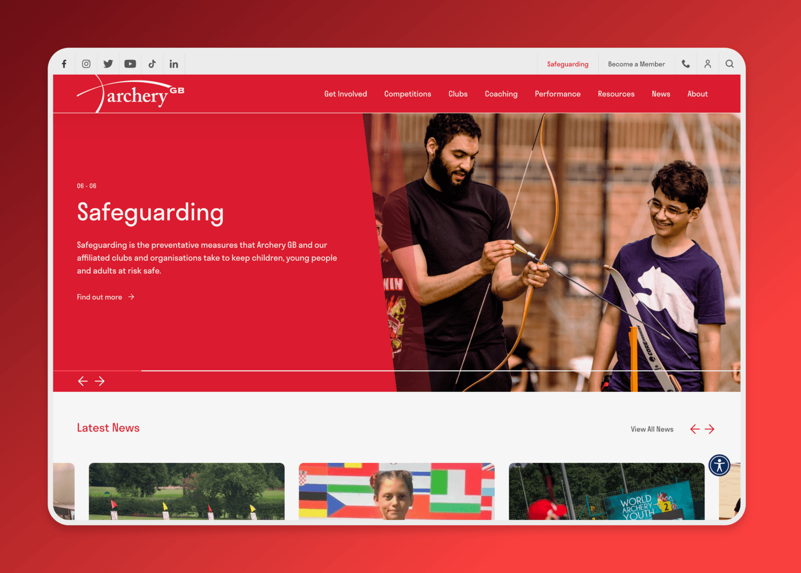 Archery GB - Building a new website for a National Governing Body of Sport